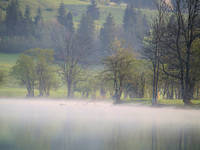 Bohinjsko jezero zjutraj